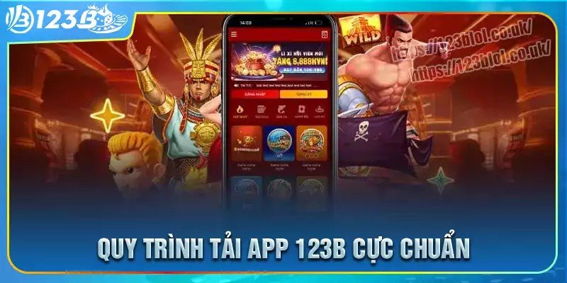 Cách tải app 123b về điện thoại android và ios